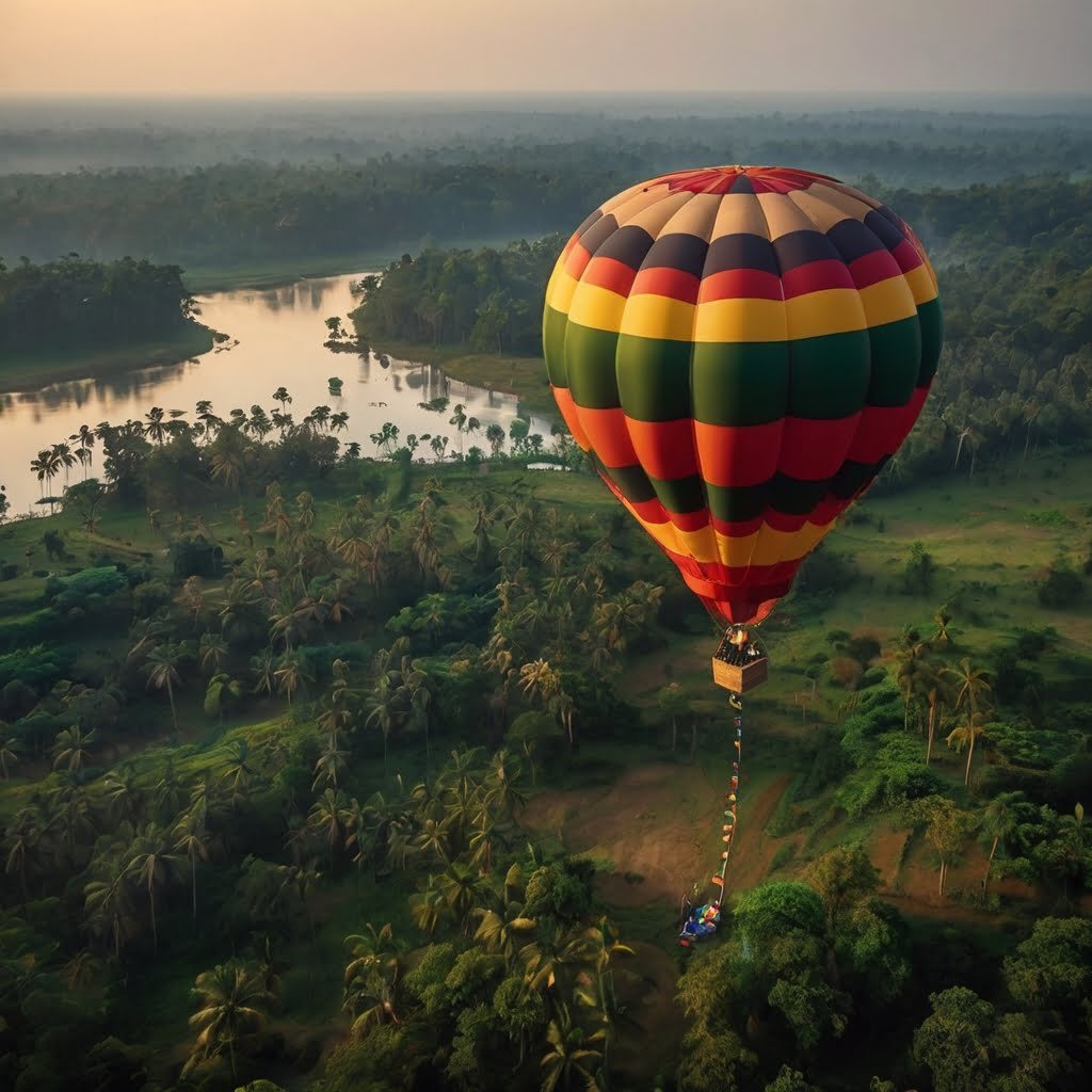 Air Balloon Sri Lanka Voyage en ballon au Sri Lanka