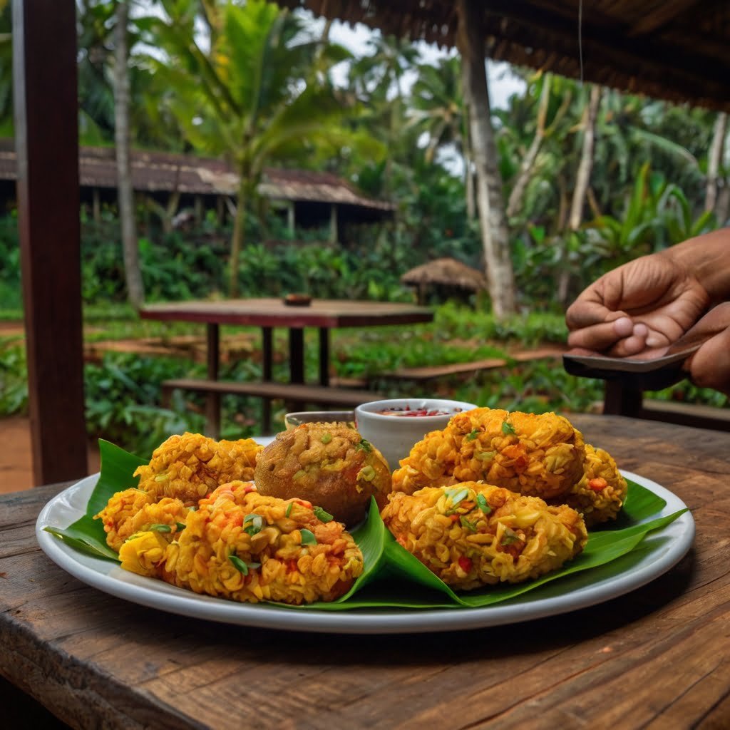 Food Sri Lanka Plat de nourriture typique du Sri Lanka