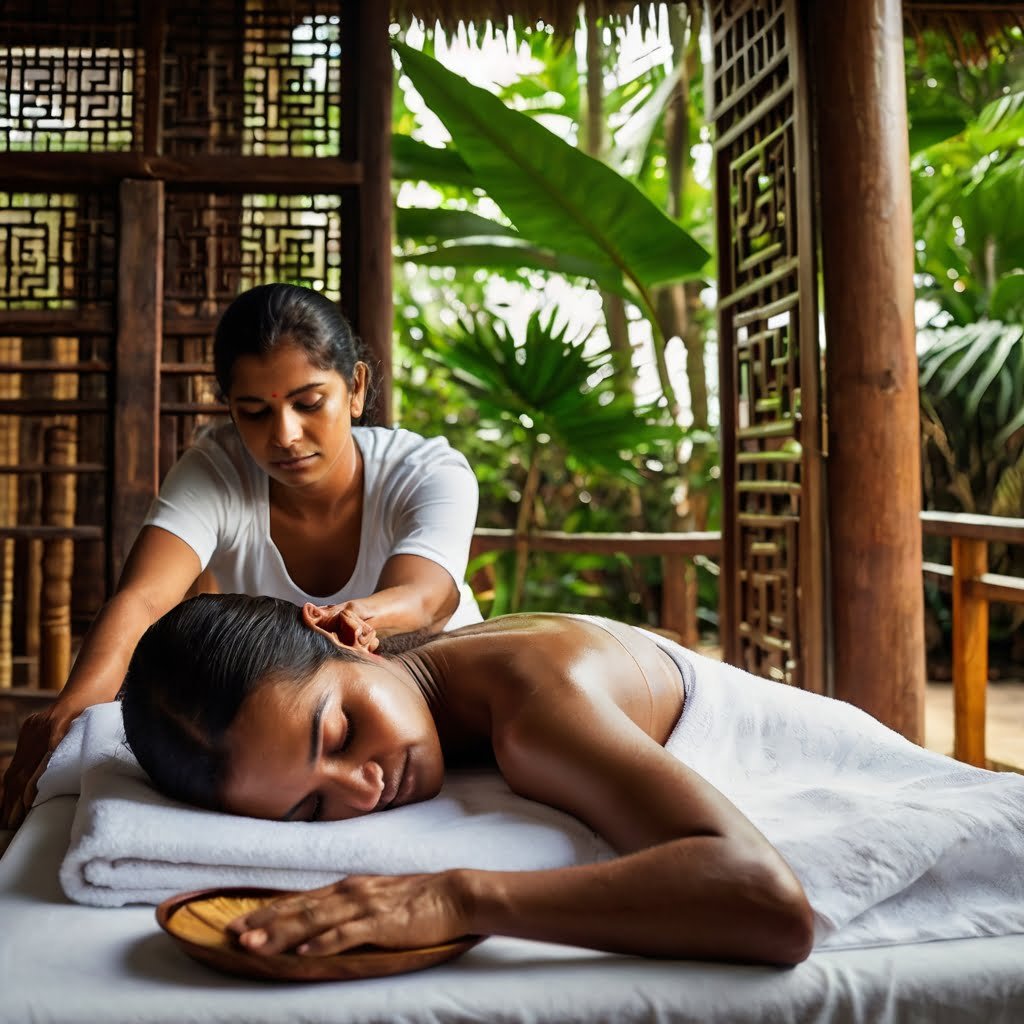 Massages in Sri Lanka Massage reposant au Sri Lanka